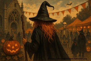 La fête de la sorcière au cloître-pleyben le 5 octobre : halloween avant l’heure