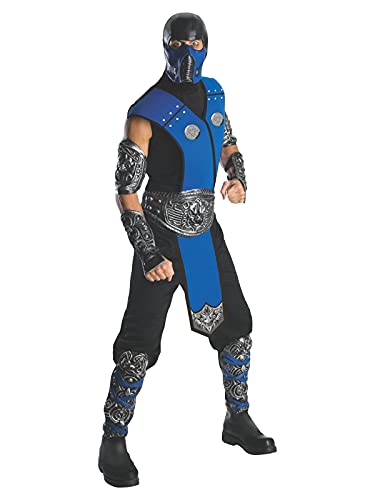 Rubies Mortal Kombat Sub Zero Costume pour Adulte, Bleu, déf