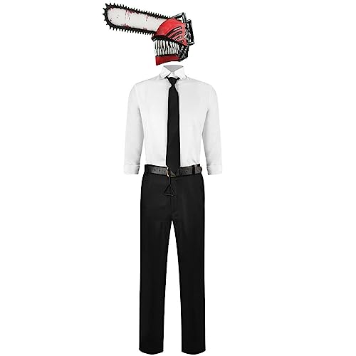 Zhongkaihua Costume de tronçonneuse pour homme Denji Cosplay