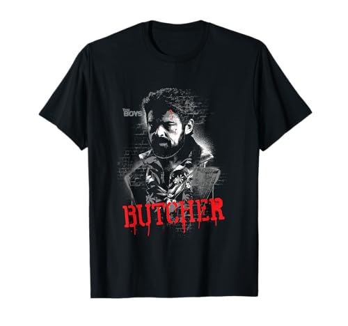 The Boys Butcher Graffiti Pose Superhero TV Show T-Shirt