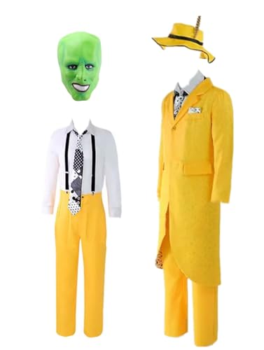 MANMICOS Costume de cosplay de Carrey de lanime Taille US Bo