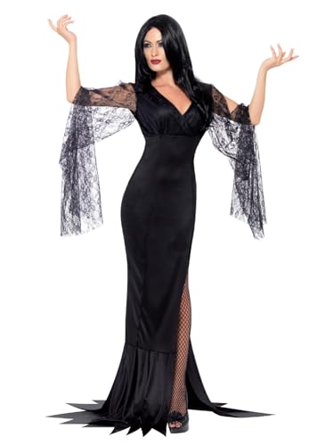 Smiffys Costume dâme immortelle, avec robe,Noir,M