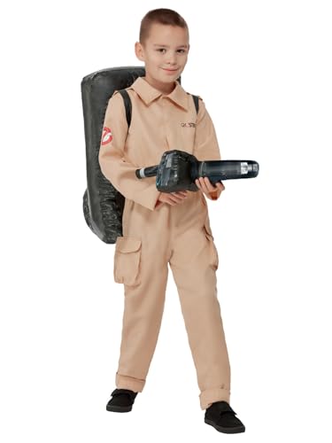 Smiffys Déguisement Ghostbusters enfant, Combinaison et sac 