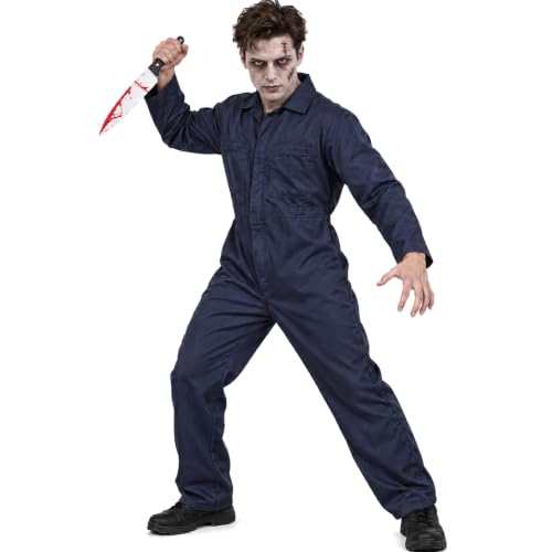 Funnity Costume Michael Myers Déguisement Homme Adulte, L