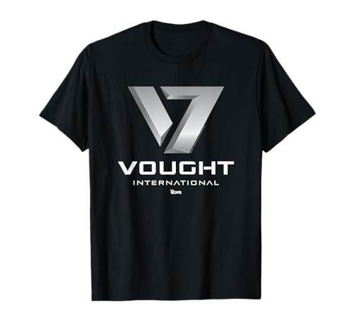T-shirt Logo Vought International Noir
