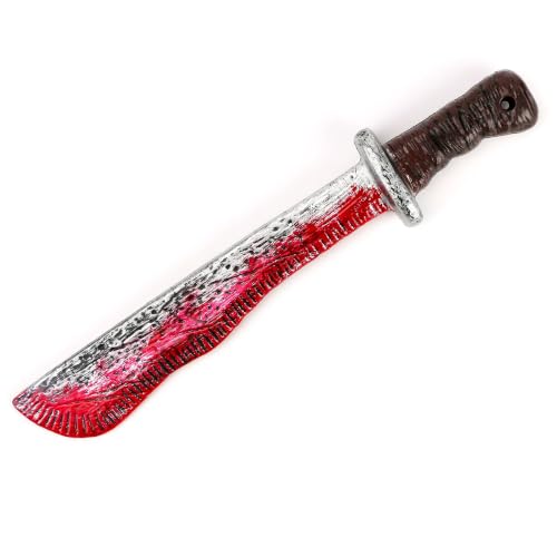 Tomatoys Fausse Machette Ensanglantée - Long Couteau en Plas
