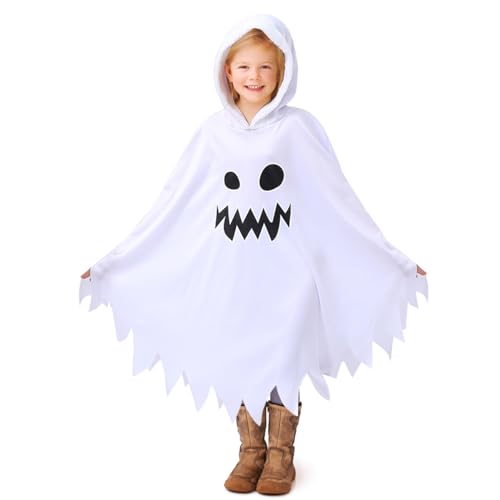 ZZOUFI Deguisement Fantome Enfant, Deguisement Fantome pour 