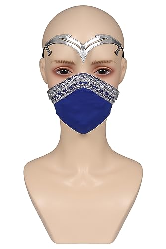IOONCHI Kitana Masque Sub-Zero Scorpion Demi-visage en latex
