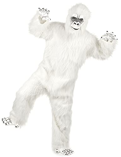 DEGUISE TOI - Déguisement luxe Yéti blanc adulte - Combinais