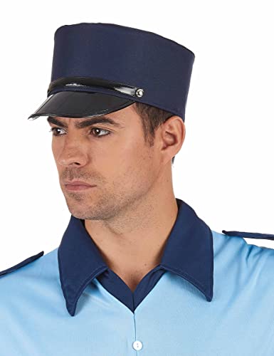 DEGUISE TOI - Képi bleu gendarme adulte - Képi - Taille Uniq
