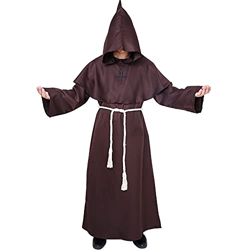 Myir JUN Deguisement Halloween Homme, Costume Medieval Homme