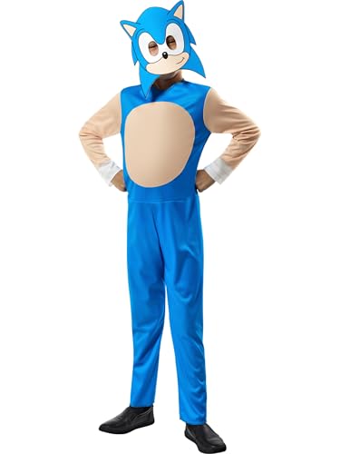 RUBIES SEGA Sonic officiel - Déguisement Sonic 7-8 ans