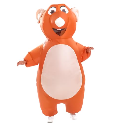 Yeffute Costume Gonflable de Souris pour Adultes, Amusant, p