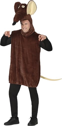 FIESTAS GUIRCA | Costume Rat Adulte Homme - Déguisement Anim