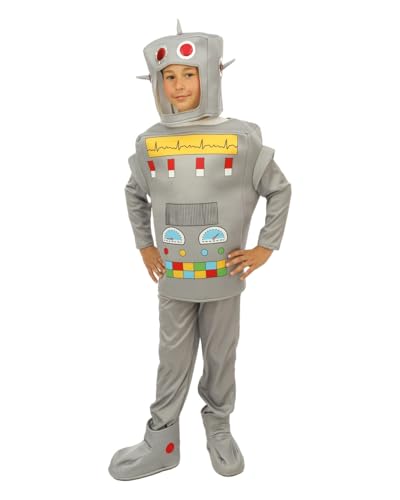PTIT CLOWN - Déguisement Robot Enfant - Unisexe - Complet - 