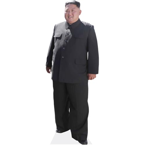 Kim Jong-Un (Trousers) Silhouette en Carton Taille Mini