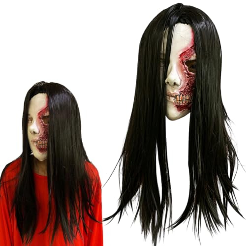 Masque Fantôme Femme Halloween Latex