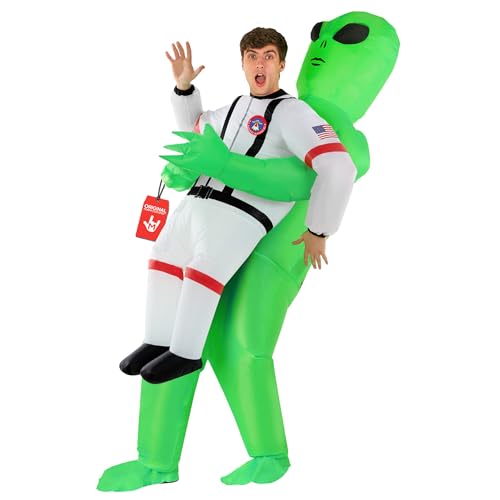Morph Deguisement Alien Gonflable Homme, Costume Halloween A