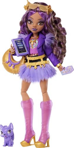 Monster High Clawdeen Wolf Poupée avec louveteau | Loup-garo