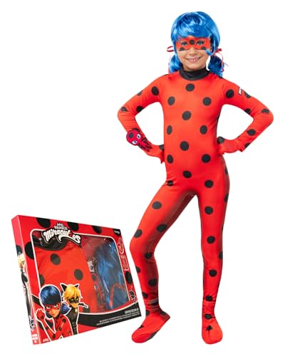 Funidelia Déguisement Officiel Ladybug pour Fille avec combi