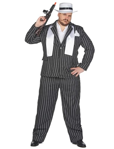 Karnival Costumes Costume Gangster Boss Mobster des années 1