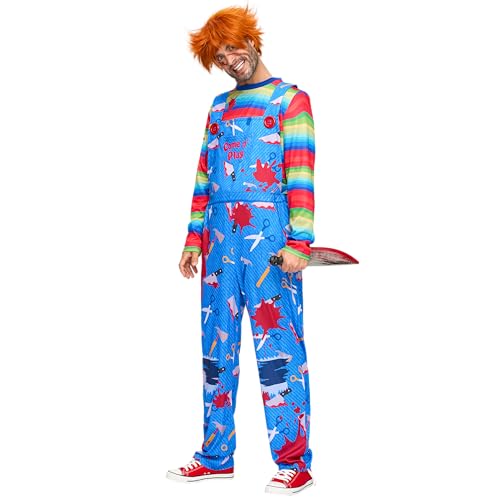 Spooktacular Creations Costume de poupée effrayante pour hom