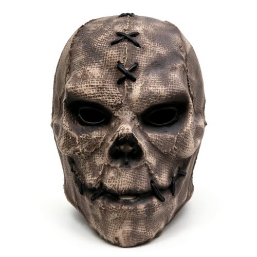 Chakedix Masque Crâne Horreur en Latex, Halloween Carnaval |