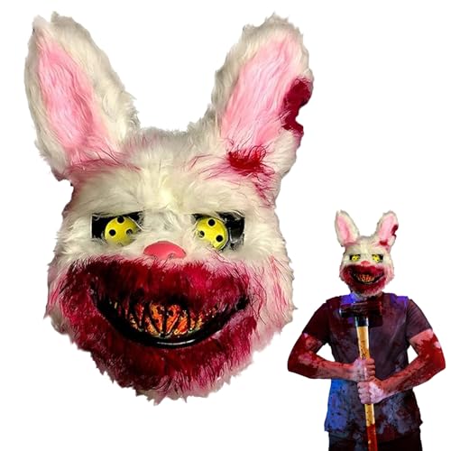 LXYYDS Masque de lapin - Masque de lapin en peluche - Masque