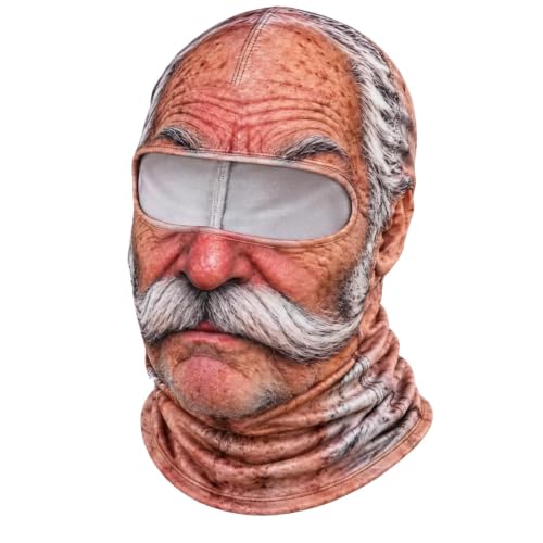 Masque Vieil Homme Halloween Réaliste