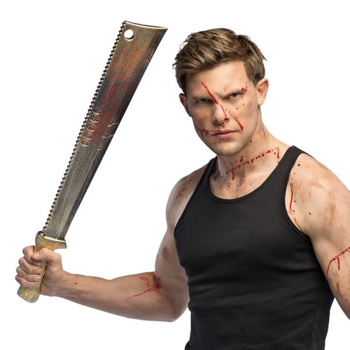 Boland - MACHETTE JOUET CROCS SANGLANT SLASHER BOUCHER 68CM 