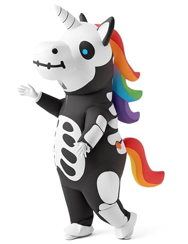 Spooktacular Creations Costume gonflable de licorne pour tou