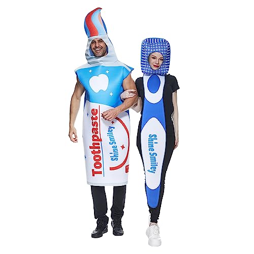 EraSpooky Brosse à dents et dentifrice Costume Couple Hallow