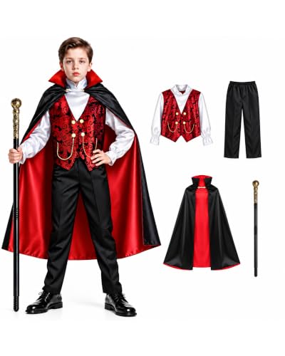 BLmukce Costume de vampire (Costume de Vampire Taille L) | C