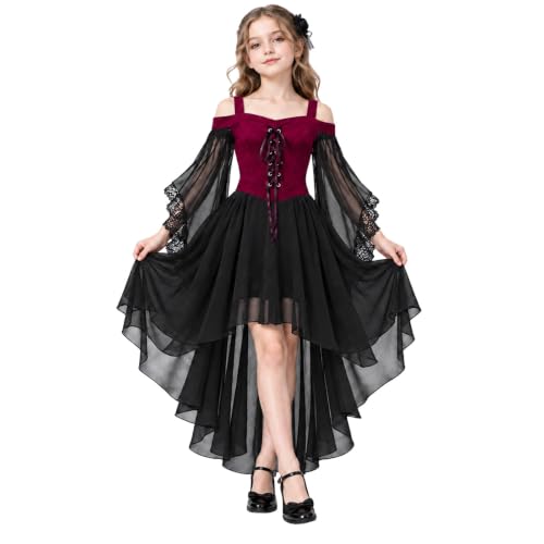 Générique Deguisement Vampire Fille, Gothique Costume Vampir