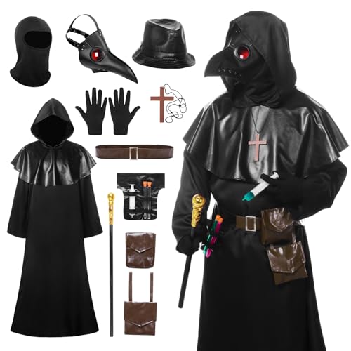 Harsever Coffret De Jeu De Rôle Docteur De La Peste DHallowe