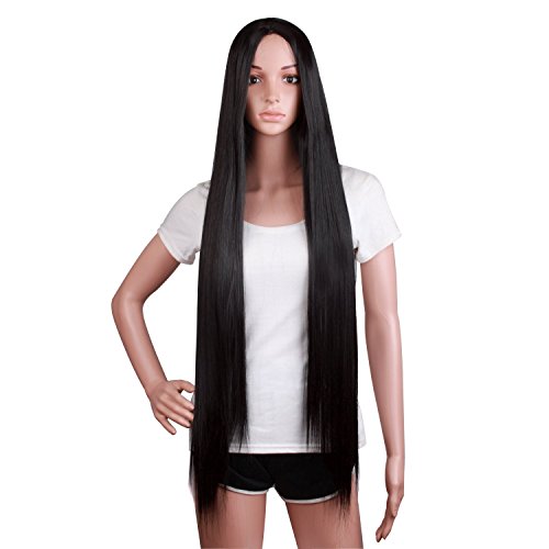 MapofBeauty 39 Pouce/100cm Perruque Anime Longue Et Soyeuse 