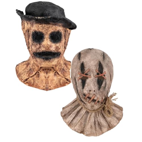 Cagoule Epouvantail Squelette Réaliste dHalloween Masques po
