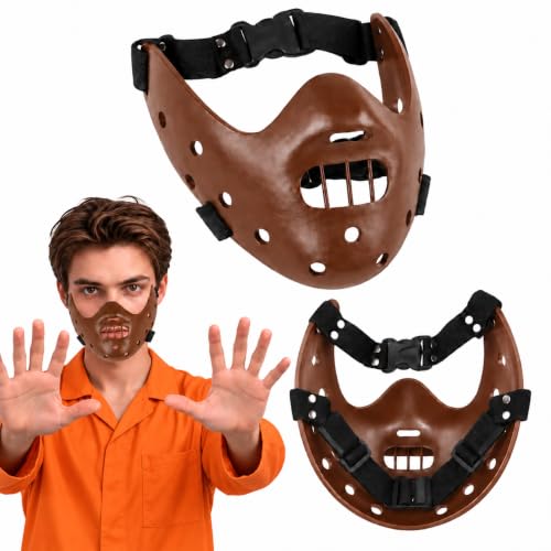 Hannibal Lecter Masque de film dhorreur Jouet avec masque ef