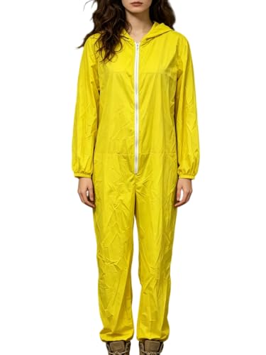 Springcmy Costume de Breaking Bad jaune pour adulte – Combin