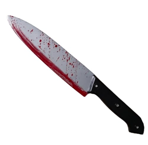 Couteau Factice Sanglant Halloween