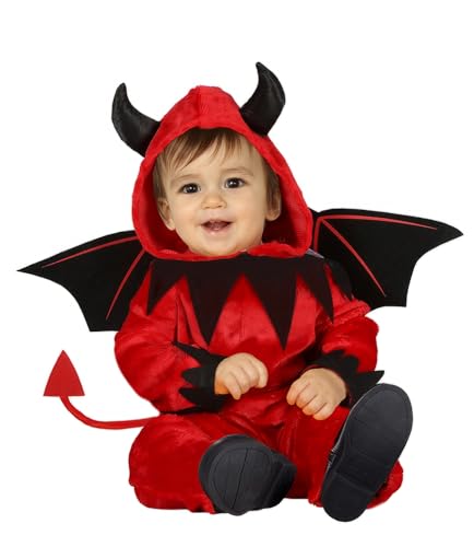 Déguisement Bébé Petit Diable Rouge