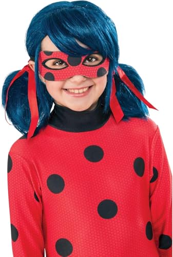 Rubies Perruque Miraculous Lady Bug pour enfant Accessoire d