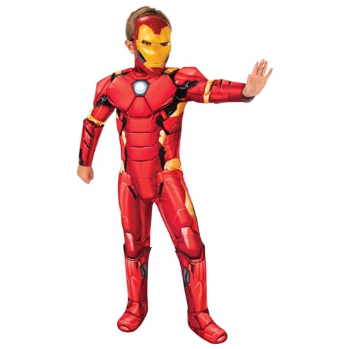 Rubies Déguisement Iron Man Deluxe 301737XS pour enfant - Mu