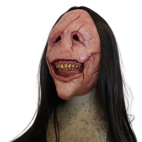 Masque effrayant | Masque dHalloween effrayant, sourire, vis