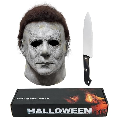 Kseyic Halloween Masque Michael Myers Maske Pour Adultes,Hal