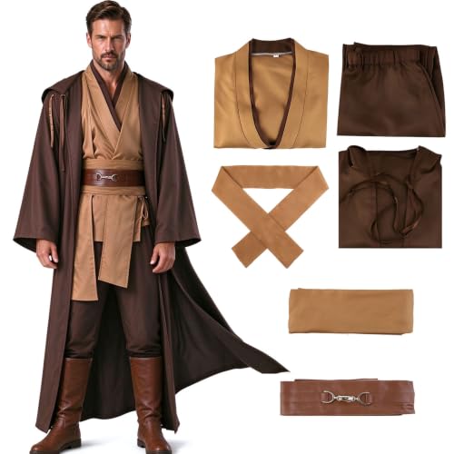 Kitimi Déguisement Je-d Adulte, Costume Cape à Capuche Robe 