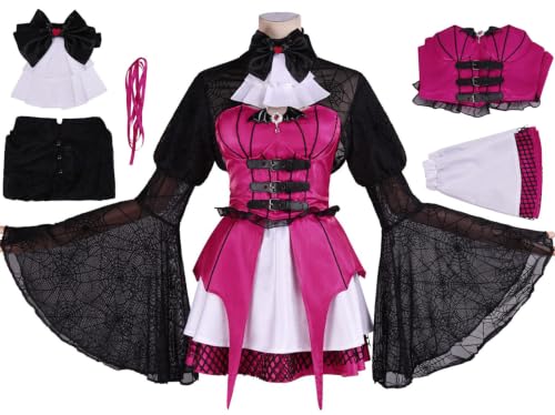 YOGLY Femme Draculaura Déguisement Carnaval Halloween Fête C