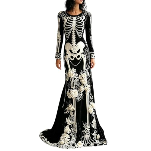 Générique Déguisement Halloween Femme Robe Gothique Médiéval