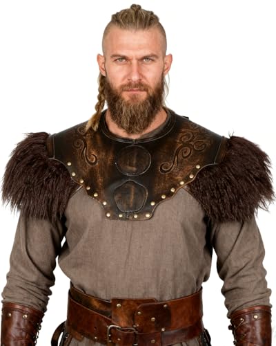 keland Armure de Poitrine Viking Cuirasse Armure Col Fausse 
