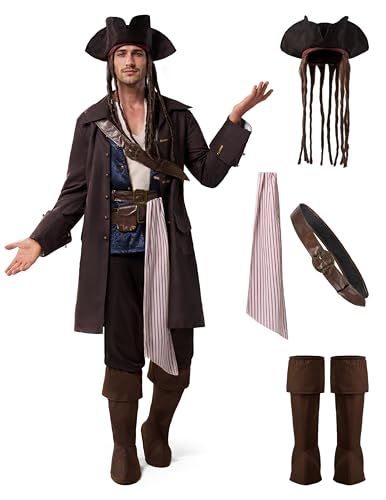 Costume Pirate Luxe Homme Halloween